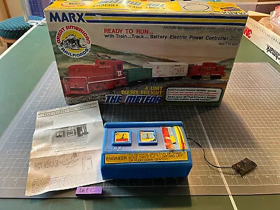 Marx Train DC BATTERY TRANSFORMER From THE METEOR Set W/Instructions AS-IS LOT C • $18.95