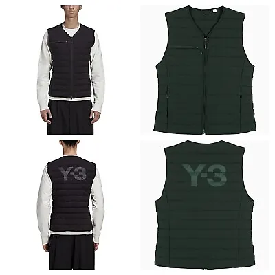 £164.95 • Buy Adidas Y-3 Yohji Yamamoto Down Vest Jacket Gilet Bodywarmer Genuine Bnwt Men's