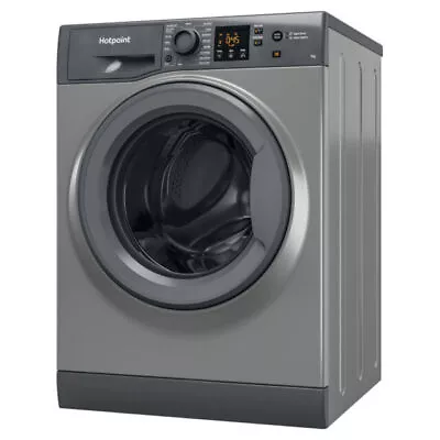 £160 • Buy Hotpoint NSWF743UGG 7kg Washing Machine - Graphite