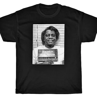 $16.99 • Buy JAMES BROWN MUGSHOT T-Shirt - Godfather Soul Motown