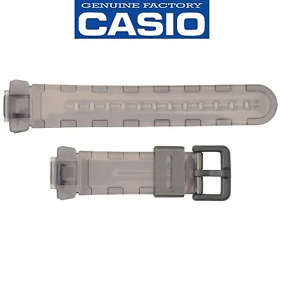 Genuine CASIO Watch Band Strap Jelly Baby-G BG-169A-8V BG169R-8 Grey Rubber • $49.17