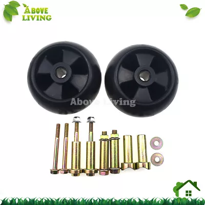 Mower Deck Wheels Kit For John Deere SRX95 LT150 LT155 LT160 LT166 LT170 • $61.89