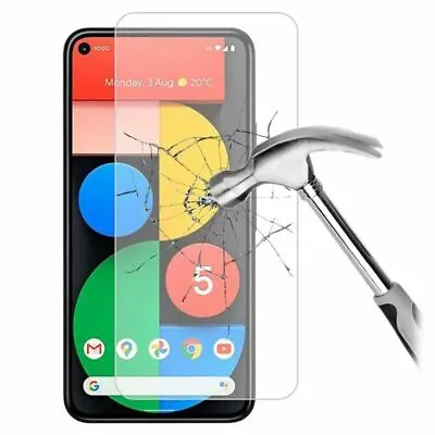 2 PackFor Google Pixel 2 3 XL 4 XL 5 6 Pro 7A 8 TEMPERED GLASS Screen Protector • £2.99