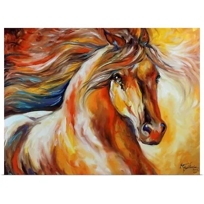 Bella Poster Art Print Horse Home Decor • $29.99