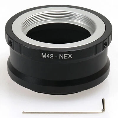 $15.68 • Buy M42 Mount Lens To Sony E Mount Adapter For A7III NEX-7 NEX-5C NEX-5N NEX-VG10E