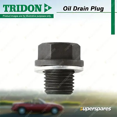 Tridon Oil Sump Drain Plug For Hyundai Accent Elantra I30 FD GD PD I40 VF IX35 • $17.95