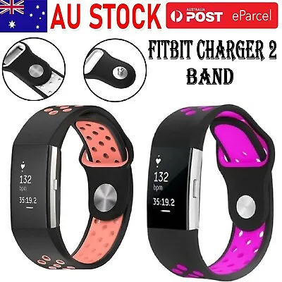 $12.99 • Buy Fitbit Charge 2 Bands Sports Wrist Replacement Watch Strap Silicone Wristband
