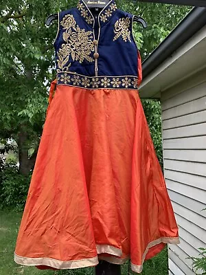 $50 • Buy Girls 22 Size Indian Dress - Long Frock Ages 3-4 Years