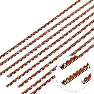 10x Guitar Back Decoration Strip Binding Purfling Inlay Luthier 25  (640mm) C66 • $13.99