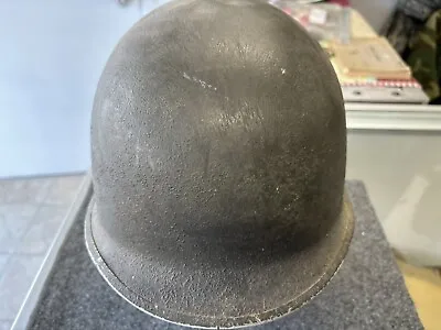 Original US Army WWII M1 Steel Helmet Front Seam Swivel Bale Marked 275 A S • $61