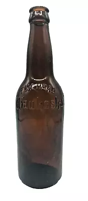 Vintage Fox Head Brown Beer Bottle Waukesha WI Tavern Bar Man Cave • $30