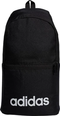 $45.95 • Buy ADIDAS 20L Linear Classic Daily Backpack Sports Back Pack Bag - Black/White, NEW