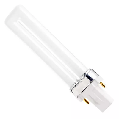 Satco S8304 CFS7W/841 7W 2-Pin G23 T4 CFL 4100K Cool White Compact Fluorescent • $5.48