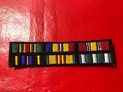 USMC Marine Corps Navy Vietnam Service 6-Ribbon Patch • $2.99