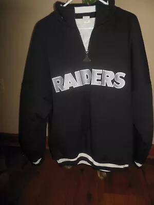 Vintage Apex One Oakland Raiders Football Jacket XL • $16