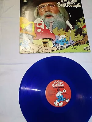 $11.10 • Buy VADER ABRAHAM ~ AU PAYS DES SCHTROUMPFS  LP Blue