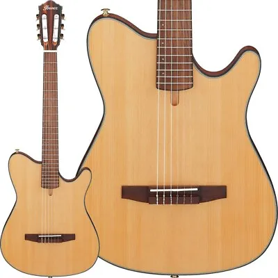 Ibanez FRH10N-NTF Natural Flat Nylon Electric Guitar With Gig Bag • $657.09