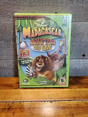 Madagascar: Animal Trivia DVD Game (PC 2005) New Free Shipping • $9.40