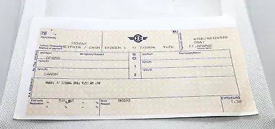 GREEK RAILWAY (ΟΣΕ) TICKET - OLD TYPE- 2004 - DRAMA To XANTHI ROUTE (2) • $29