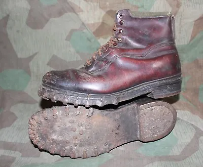 Original Ww2 German Wehrmacht Ss Gebirgsjager Mountain Troops Boots Shoes Rare • $595