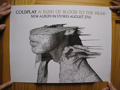 Coldplay Poster Promo Rush Of Blood To The Head • $338.95