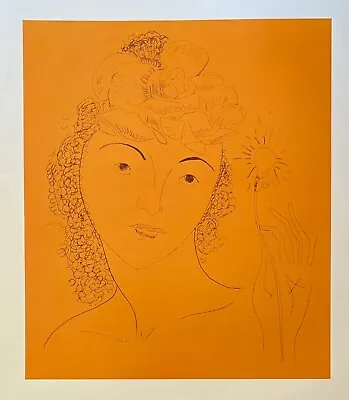 Man Ray ANNA FLEUR DE LUMIERE 1976 Original Lithograph Art  • $99.99