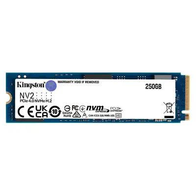 $54 • Buy Kingston NV2 250GB M.2 2280 NVMe PCIe 4.0 SSD
