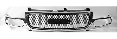 Grille Chrome/Silver GMC Sierra Denali 2003-2007 Yukon Denal 2001-2006 GM1200510 • $294.99