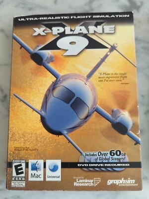 $15.99 • Buy X-Plane 9 - Mac - Video Game - Excellent Condition CIB W/Sleve And Instructions 