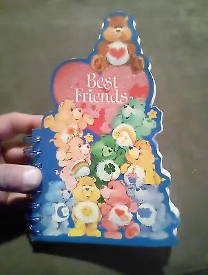 Vintage Care Bears Best Friends Spiral Bound Stationary Lined Notebook Unused • $8.90