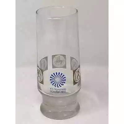 Rare Collector Glass Olympic Summer Games Munich 1972 • $5