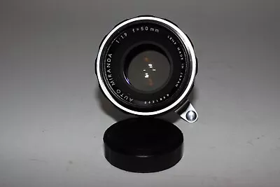 Miranda 50mm F:1.8 Lens Has Snappy Aperture Focus A Bit Rough Ser #1981843 • $15