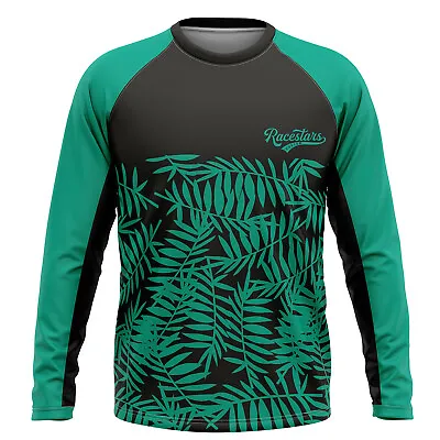 Motocross Long Sleeve Enduro Shirts Mountain Men's Cycling Jersey MTB Off Road • $18.99