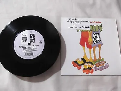 £25 • Buy De La Soul - A Roller Skating Jam Named Saturdays 7  Vinyl Single On BLR55