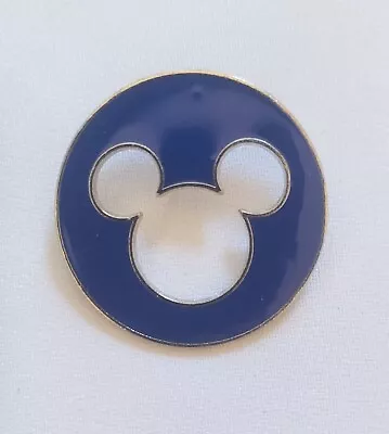 Disney Mickey Mouse Icon Blue Cutout Pin 2010 Pin • $8.99