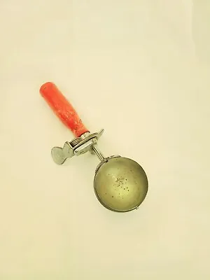 Vintage 30S Medco NYC Ice Cream Scoop Dipper Scraper Plastic Handle Kitchen Ware • $42.24