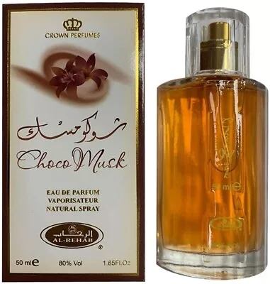 Chocolate Choco Musk 50ml EDP Spray Al Rehab Crown Perfumes Attar Itr Perfume  • £10.49