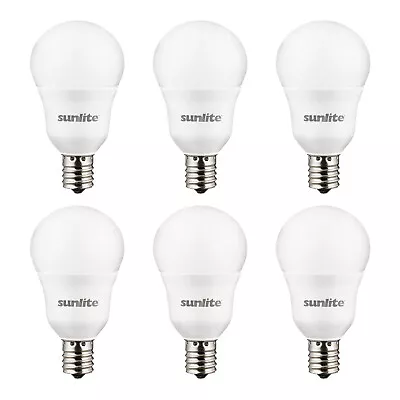 LED 15W Light Bulb 6W(40W=) E17 Base Frosted Finish 30K Warm White - 6 Pack • $30.99