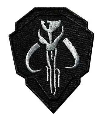 Mandalorian Bounty Hunter Boba Shield Patch [Hook Fastener - SW15 • $7.99