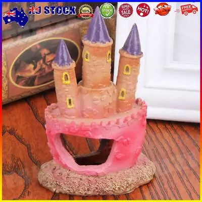 Small Resin Villa Ornament Cute Castle Tower Mould For Home Garden Decoration # • $10.49