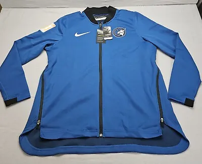 Nike Minnesota Lynx WNBA Women's Basketball Therma-Flex Jacket 2XLT XXL Tall • $54.08