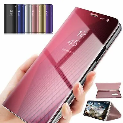 £4.95 • Buy Smart Case For Huawei P30 P40 Pro/Lite 360° Clear View Mirror Flip Stand Cover