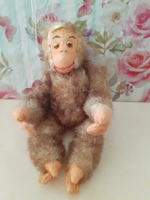£12.99 • Buy Miniature Vintage Old Toy Monkey