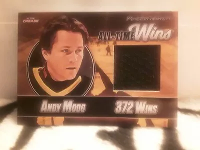 2022 Presidents Choice Itc Andy Moog All-time Wins 372 Gu Jersey Card! Bruins • $29.99