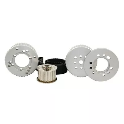 SBM Small Block Mopar Billet Aluminum Gilmer Belt Drive Pulley Kit 318 340 360 • $119.99