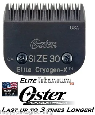 Oster A5 ELITE TITANIUM Cryogen-X 30 Clipper Comb Blade*LAST 3X LONGER*Fit A6AG • $51.29