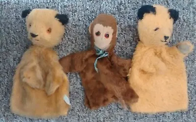 £27.50 • Buy Chad Valley   GLOVE PUPPETS   SOOTY  X 2 And A MONKEY