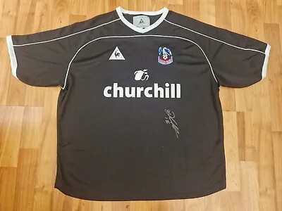 £79.99 • Buy Crystal Palace 2002-03 Mens Xl Away Shirt Le Coq Sportif Signed Aki Riihilahti