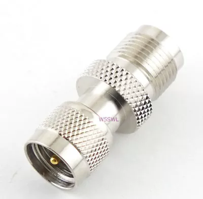 Mini-UHF Male To TNC Female Coax Adapter Connector - USA Ham Radio Seller • $2.52