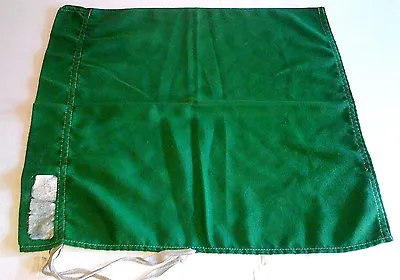 British Army Green Convoy Flag Size 18 X18  LAND ROVER Military Vehicle Exercise • £4.99